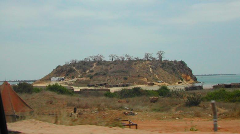 kleine Halbinsel im Atlantik