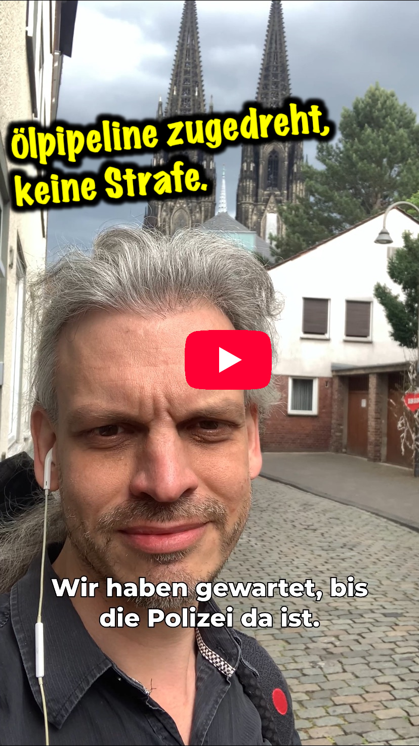 Christian Bläul vor dem Kölner Dom
