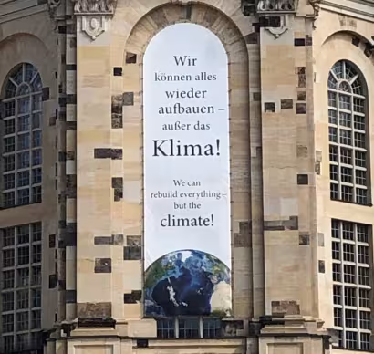 Wir können alles wieder aufbauen - außer das Klima